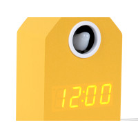 Budík Cuckoo LED Karlsson KA6070YE, 16cm